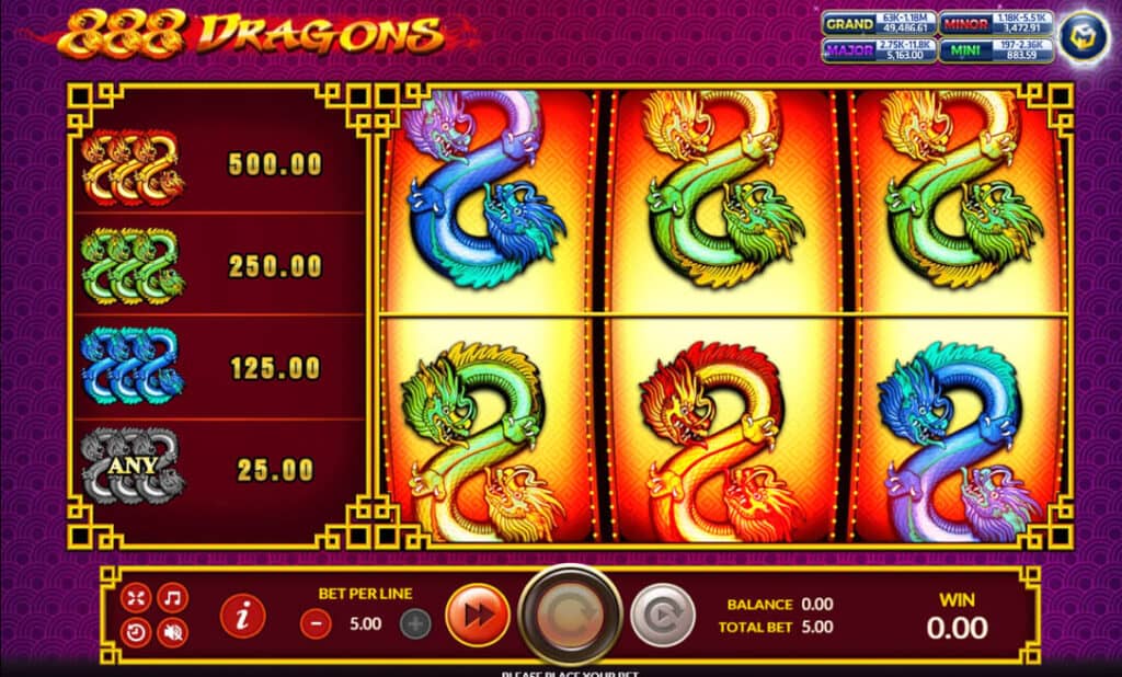 888 Dragons Joker123 สล็อตโจ๊กเกอร์ 99